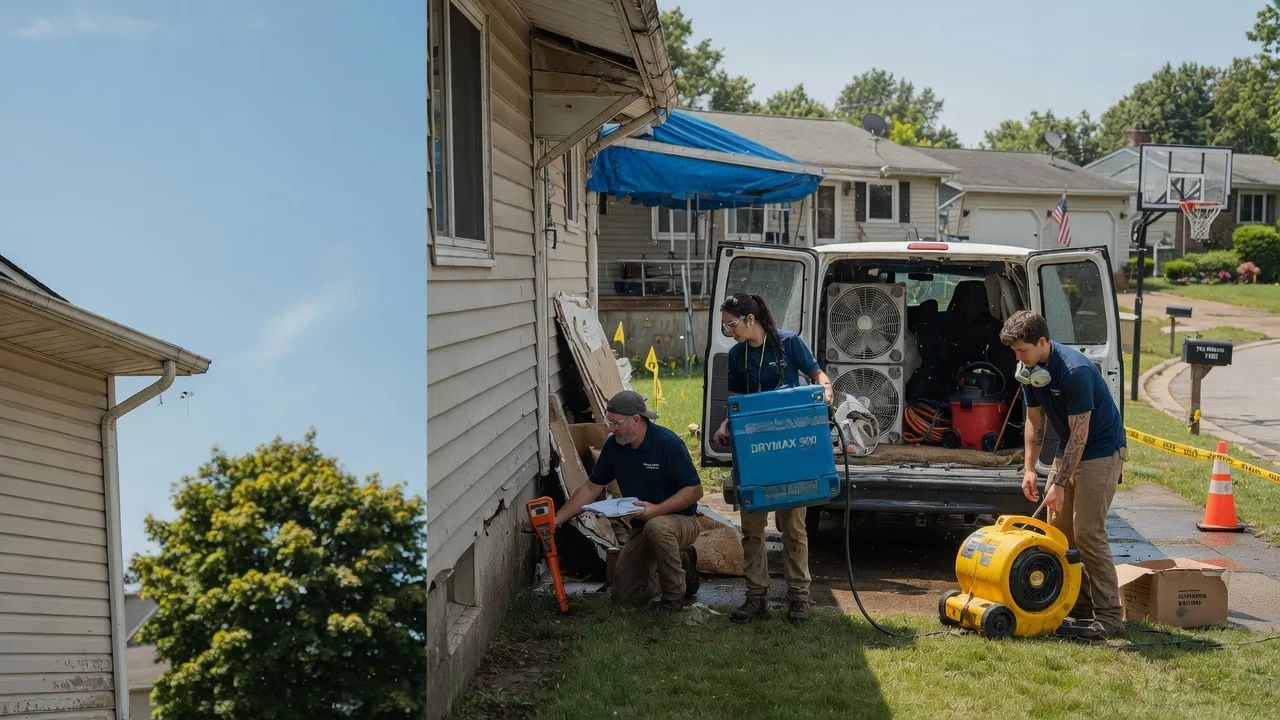 Ceiling Leak Cleanup in Waukee, IA near me